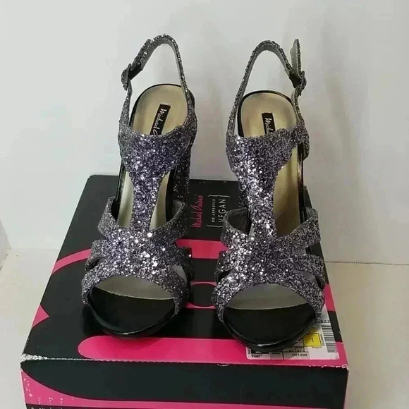 Michael antonio open toe heeled ankle strap sandal - Picture 4 of 10